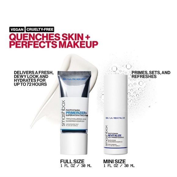 NEW Smashbox Skin Obsessed Ultra-Hydrating Primer Set - Picture 7 of 9